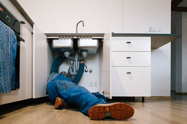 Professional Emergency Plumber technician working in Ashford, WV